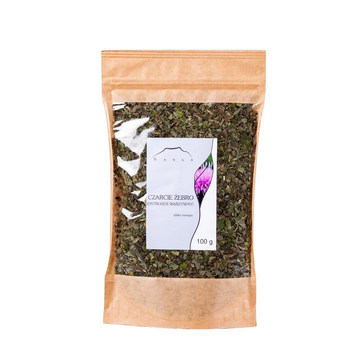 Czarcie żebro (ostrożeń warzywny) ziele - 100 g - liść cięty