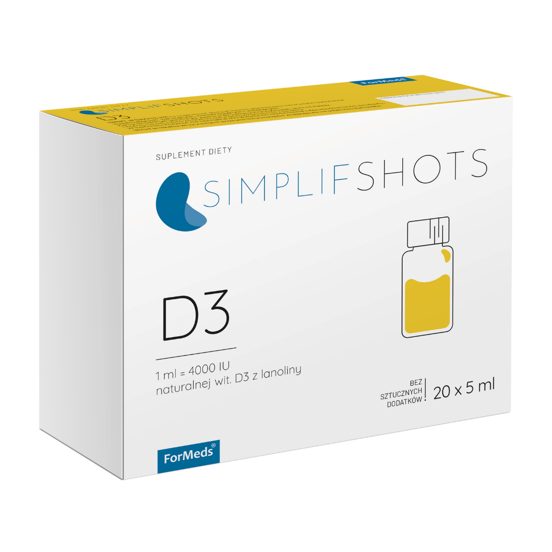 Witamina D-3 4000IU - SIMPLIFSHOT