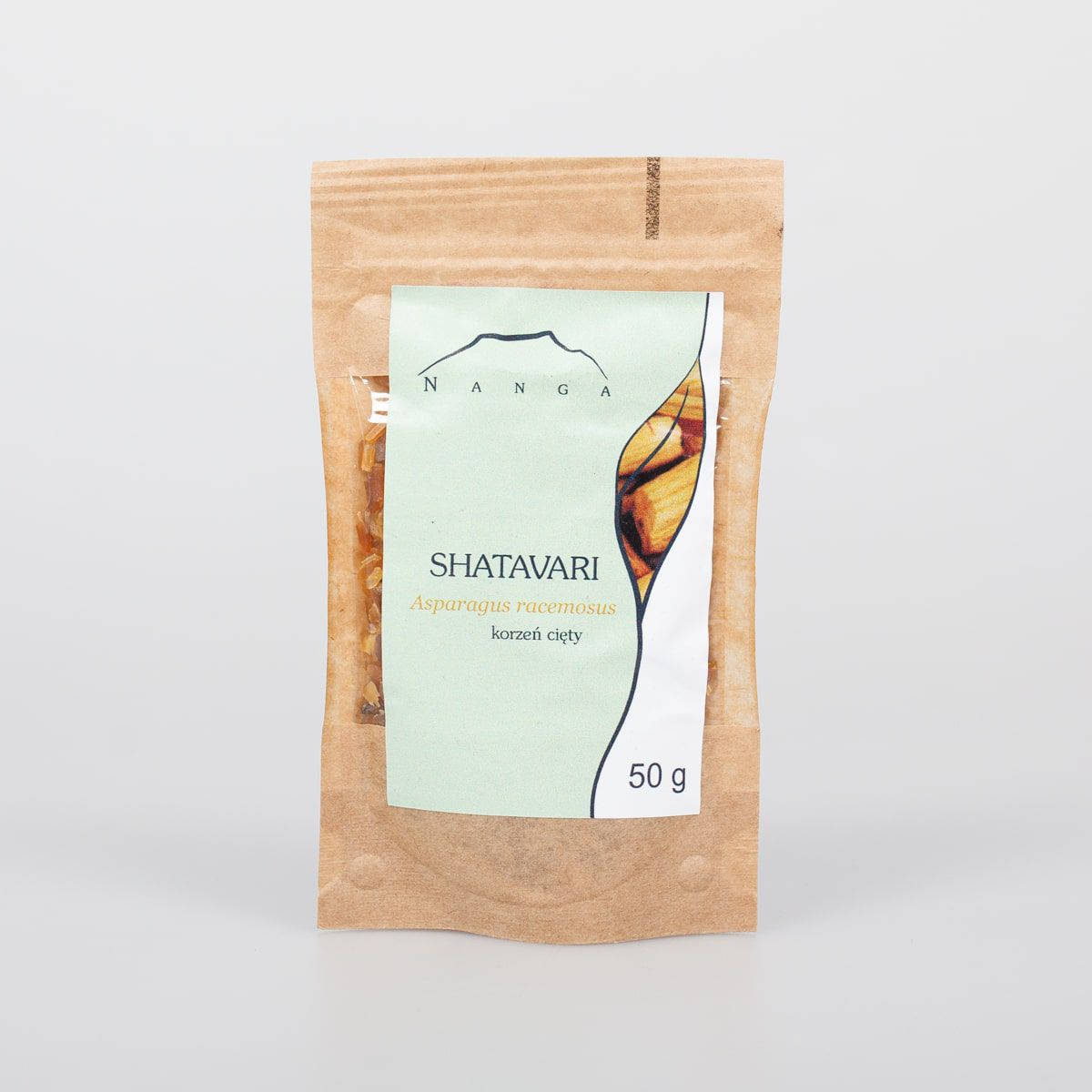 Shatavari korzeń - 50 g - cięty