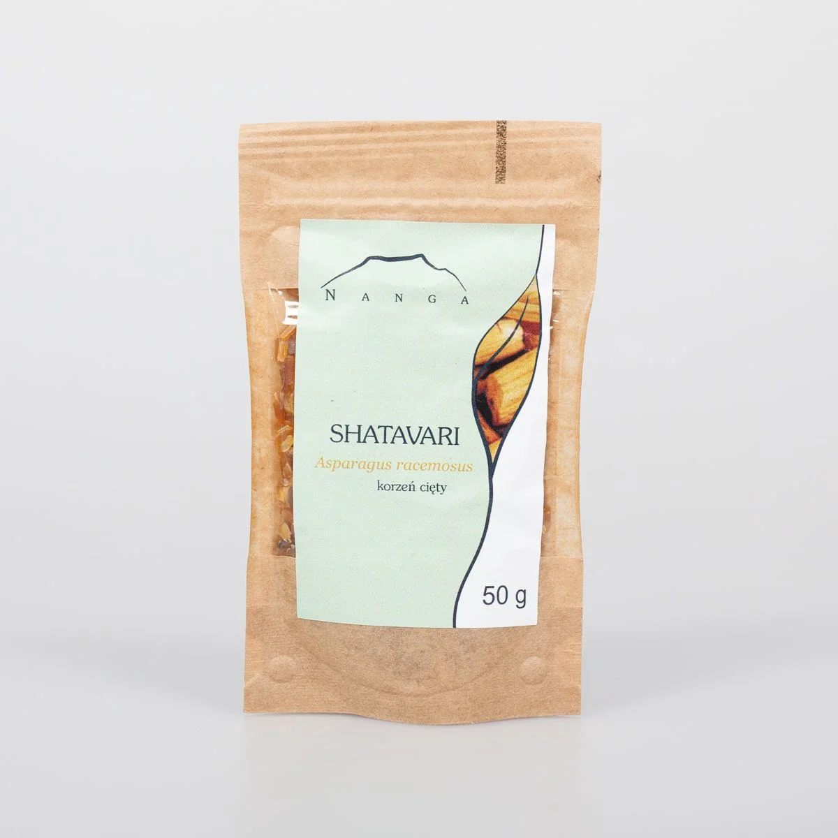 Shatavari korzeń - 50 g - cięty