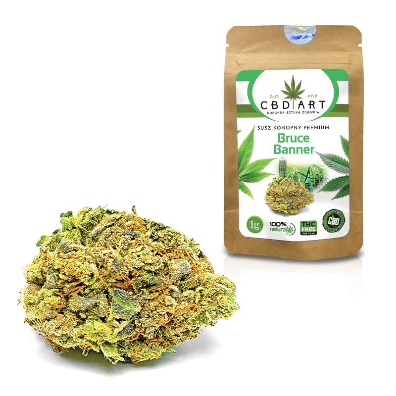 Susz konopny premium Bruce Banner CBD