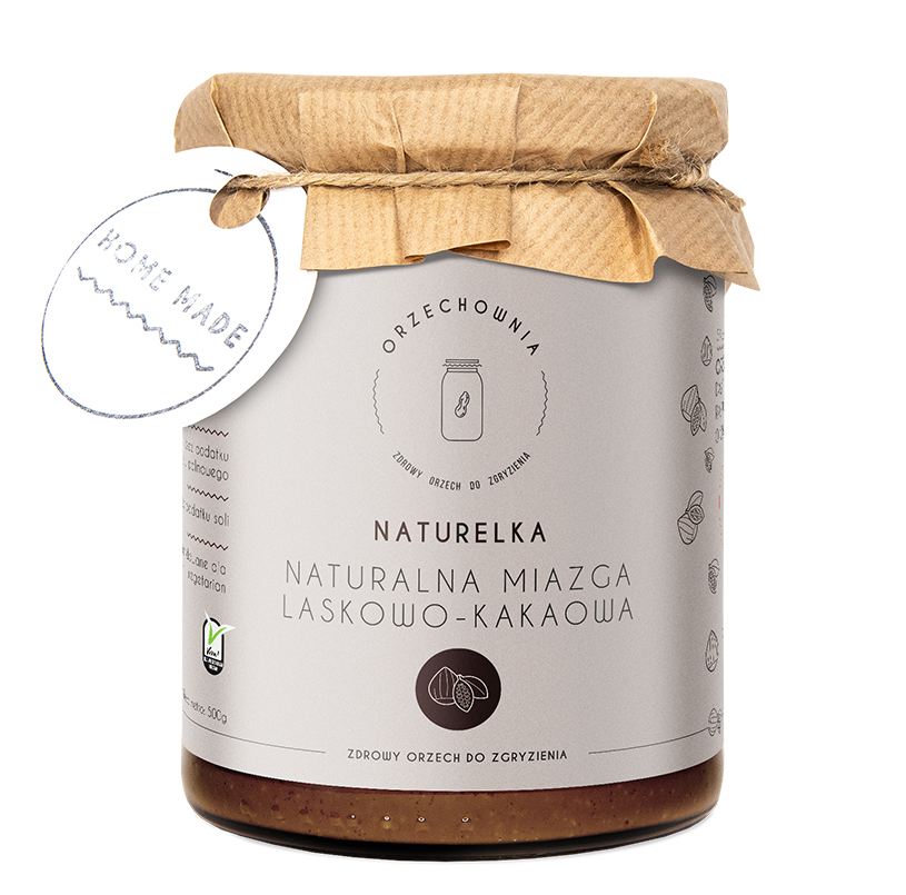 Naturelka – miazga laskowo-kakaowa 500 g