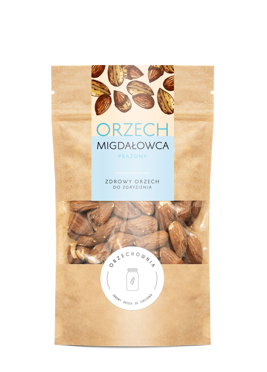 Migdały - orzech migdałowca 100 g prażony
