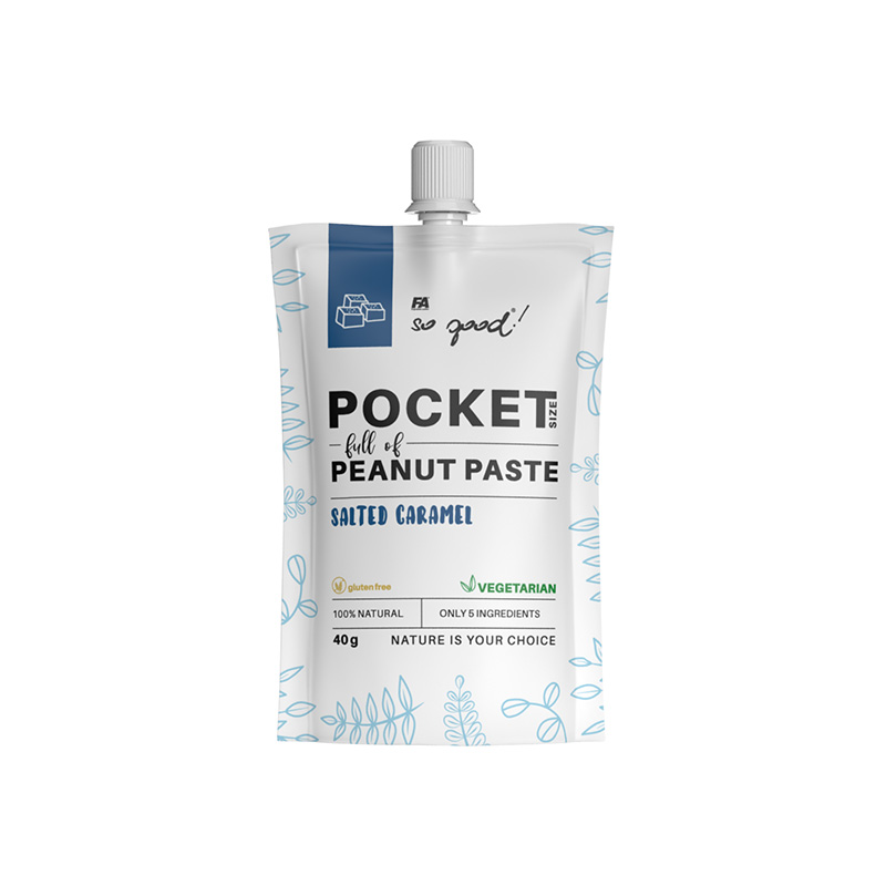 POCKET SIZE pełen pasty arachidowej - słony karmel