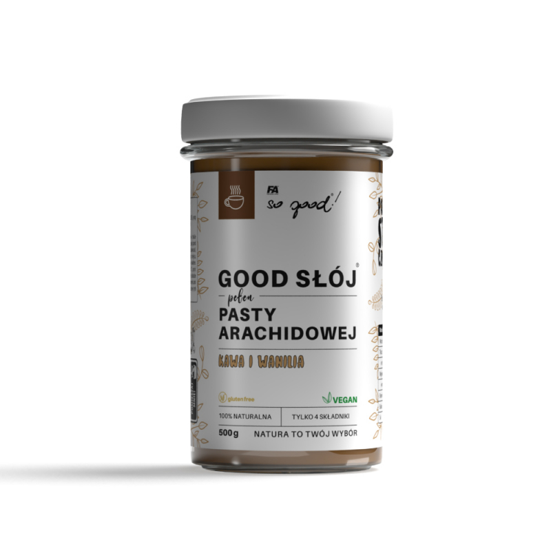 pasta arachidowa kawa i wanilia so good!