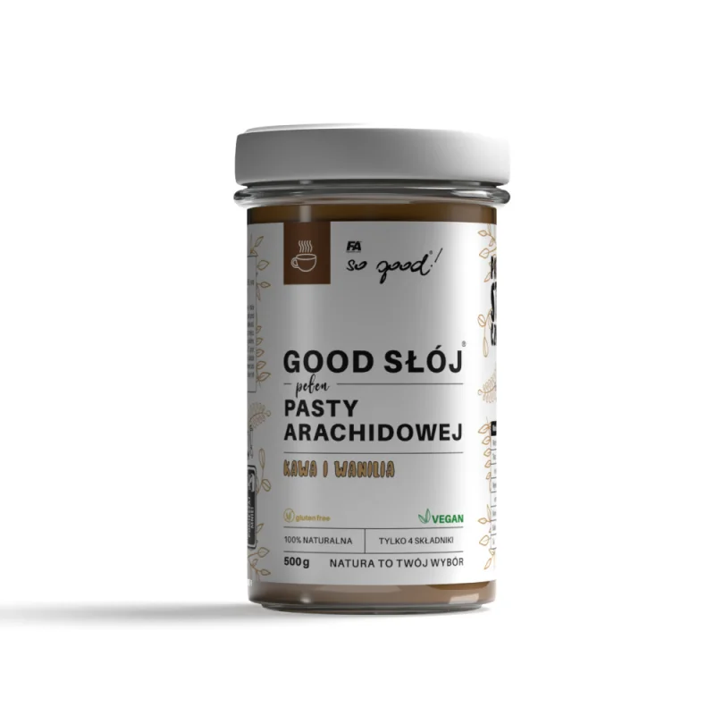 pasta arachidowa kawa i wanilia so good!